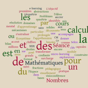 Cours de Sciences Mathématiques - Niveau (France : CM1), (Belgique : 4ème Primaire), (Suisse romande : 6P), (Québec : 4ème année) : Visioconférence & E-learning