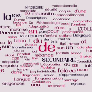 Bilan pédagogique gratuit en Langue Française en visioconférence (pour les 6–18 ans) – 1 heure avec un expert  – Rapport détaillé sous 24h  – Sans engagement