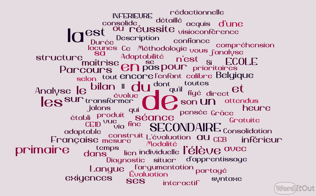 Bilan pédagogique gratuit en Langue Française en visioconférence (pour les 6–18 ans) – 1 heure avec un expert – Rapport détaillé sous 24h – Sans engagement