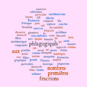 Cours de Sciences Mathématiques –  Niveau (France : CE1), (Belgique : 2ème Primaire), (Suisse romande : 4P), (Québec : 2ème Primaire) – Visioconférence & E-learning